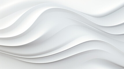Obraz na płótnie Canvas abstract wave background minimal white geometric wave line