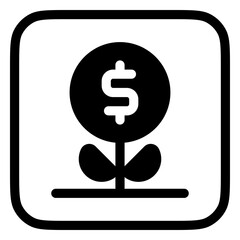 Editable interest vector icon. Part of a big icon set family.  Finance, business, investment, accounting. Perfect for web and app interfaces, presentations, infographics, etc