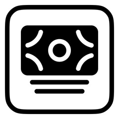 Editable cash, banknote vector icon. Part of a big icon set family.  Finance, business, investment, accounting. Perfect for web and app interfaces, presentations, infographics, etc