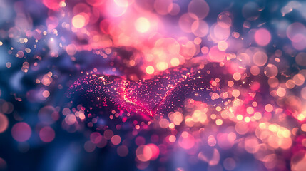 Sparkling Shimmering Abstract Background	