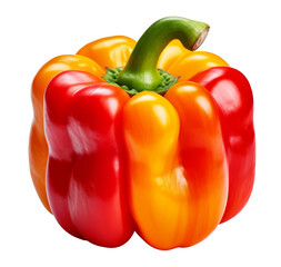 bell pepper isolated on transparent background