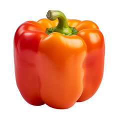 bell pepper isolated on transparent background