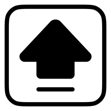 Editable capslock arrow vector icon. Part of a big icon set family. Perfect for web and app interfaces, presentations, infographics, etc