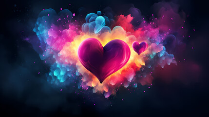 Valentine's Day, hearts, hearts, Valentine's Day background, wedding background
