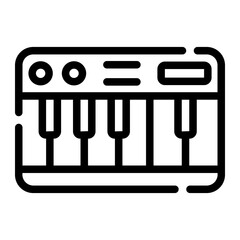 keyboard Line Icon