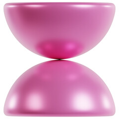 Vibrant Pink Hourglass Duo