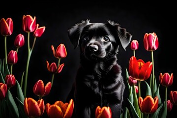 black labrador puppy