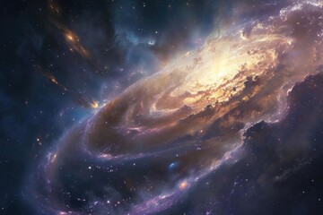 A cosmic art gallery showcasing interstellar masterpieces