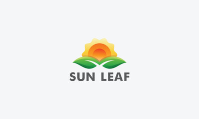 agriculture and natural farm logo design vector template