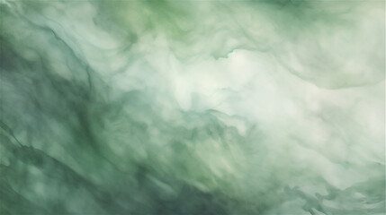 Verdant Green Marble Clouds Background
