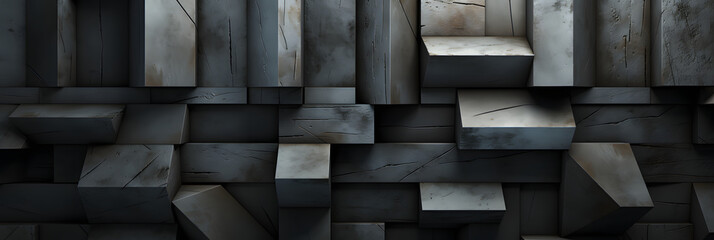 Abstract Geometric Slate Tile Texture Background. Industrial Concrete Texture Background