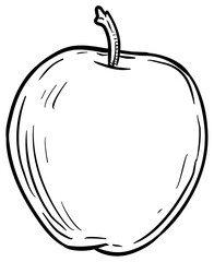 apple handdrawn illustration