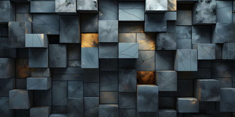 Abstract Geometric Slate Tile Texture Background. Industrial Concrete Texture Background