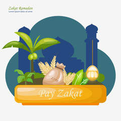 Pay zakat ramadan kareem ramadan mubarak