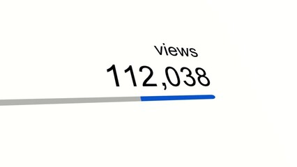 Live Count Social Media Views