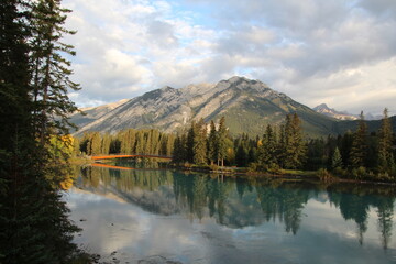 Morning On The River, Banff National Park, Alberta