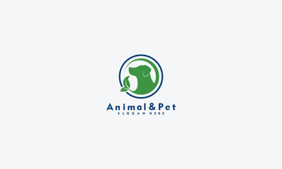 animal and pet logo Vector template