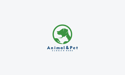 animal and pet logo Vector template