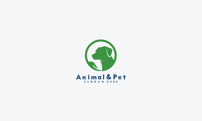 animal and pet logo Vector template