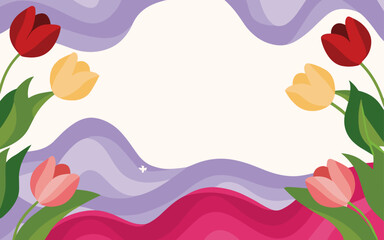 Abstract background poster. Good for fashion fabrics, postcards, email header, wallpaper, banner, events, covers, advertising, and more. Valentine's day, women's day, mother's day background.