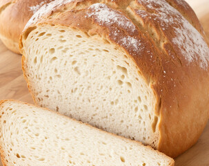 bread on a table