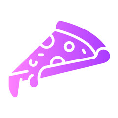 pizza Gradient icon