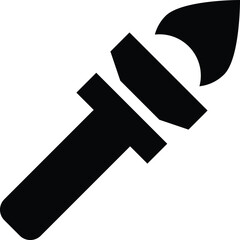 Rounded filled Rivet Icon