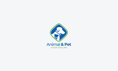 animal and pet logo Vector template