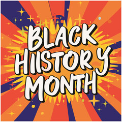 black history month calligraphy , black history month typography ,black history month lettering.