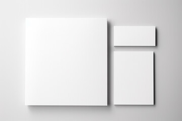 Blank Stationery Set Mockup created with Generative AI