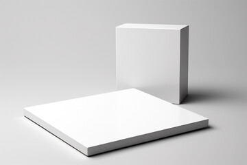 Blank Stationery Set Mockup created with Generative AI