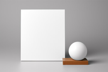 Blank Stationery Set Mockup created with Generative AI