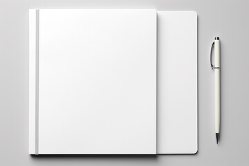 Blank Stationery Set Mockup created with Generative AI