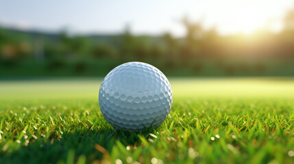 Obraz premium golf ball on tee