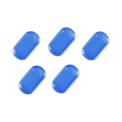 3d rain drop, 3d render icon illustration, transparent background, weather