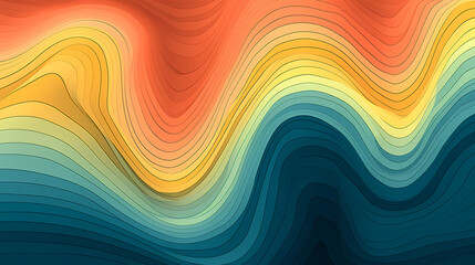 Abstract line art background, technological background