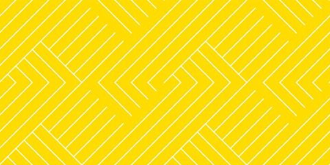 Yellow summer background pattern line stripe chevron square zigzag seamless abstract vector design. Summer Background.