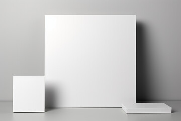 Blank Stationery Set Mockup created with Generative AI