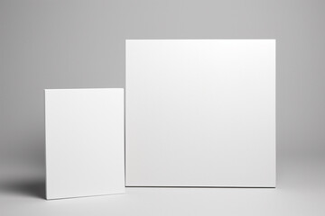 Naklejka premium Blank Stationery Set Mockup created with Generative AI