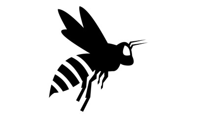 honey bee vector logo