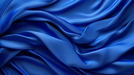 Fototapeta premium blue satin background