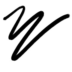 Scribble, doodle transparent background.