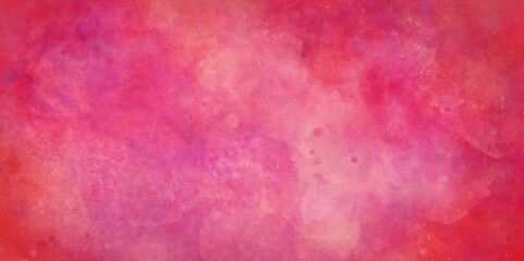 Dark red watercolor wall grunge texture concrete background. vintage dirty wall cracked Scary Red and black horror backdrop background. Dark grunge red concrete. Dark Red horror scary background.