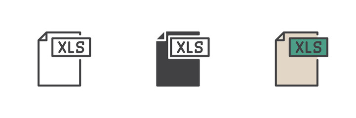 XLS file different style icon set