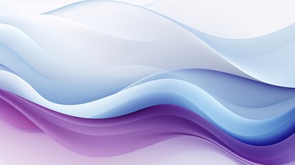 Abstract purple and white background with waves. Created with Ai