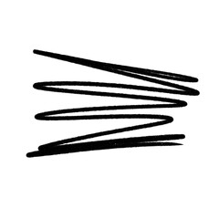 Scribble, doodle transparent background.