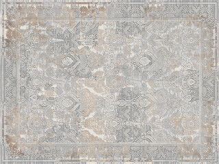 art vintage, traditional classical carpet, rug pattern design, distressed texture background, tie dye texture modern floor. Persian colored carpet. Rich ornament for fabric design, handmade