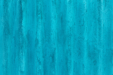 Surface of a blue painted slate fence. Construction and repair. Background. Space for text.