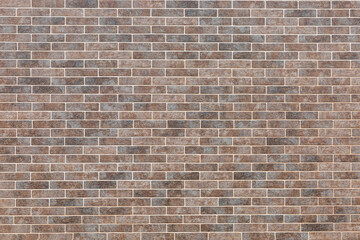 Surface of a brown brick wall. Construction and repair. Background. Space for text.