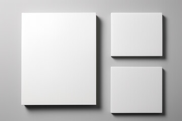 Blank Stationery Set Mockup created with Generative AI